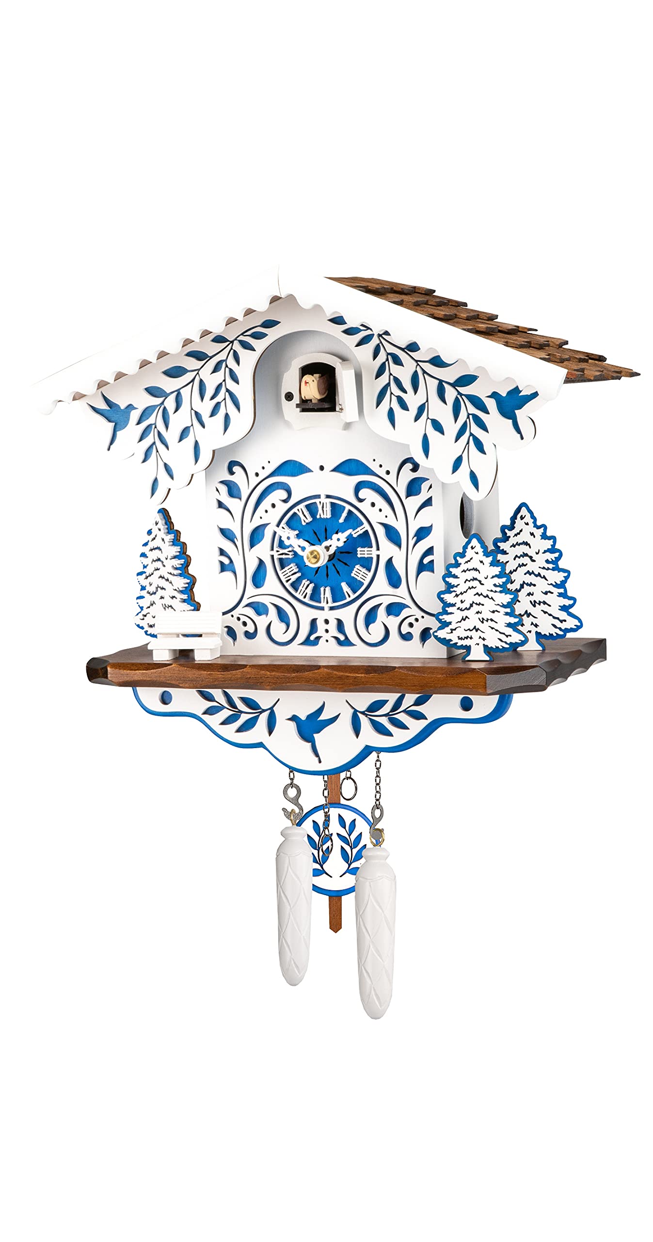 Amazon.co.jp: クォーツ式鳩時計 スイスの家 : ホーム＆キッチン